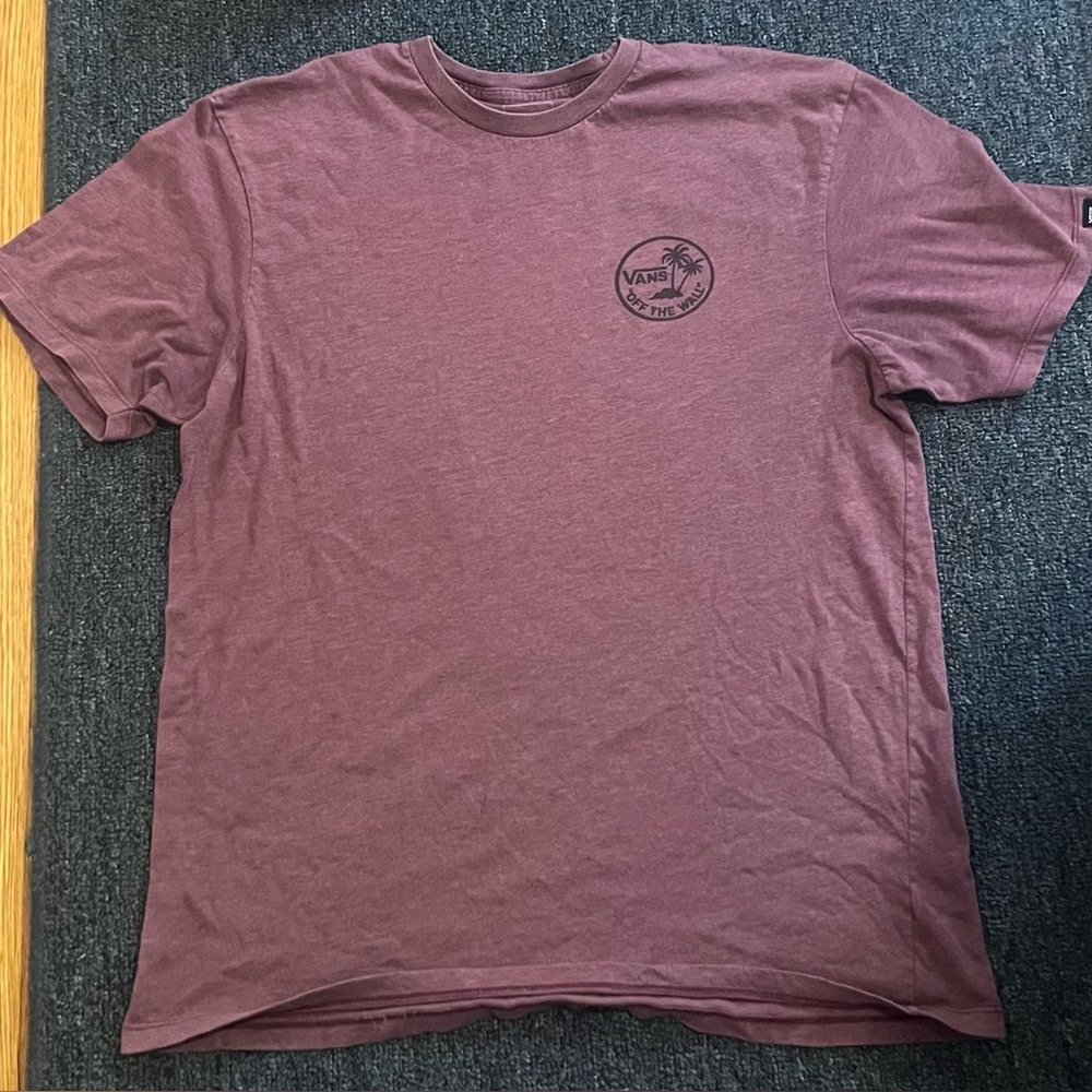 Vans T Shirt Red Men’s L